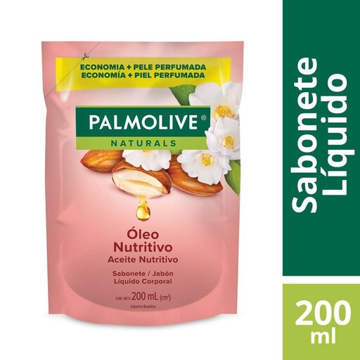 SABONETE LIQUIDO PALMOLIVE DOYPACK 200ML OLEO NUTRITIVO
