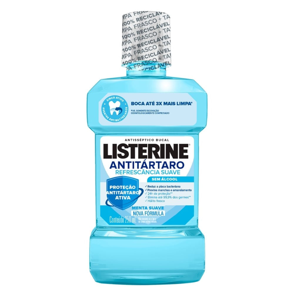 ENXAGUANTE BUCAL LISTERINE 250 ML TART.CONTROL ZERO