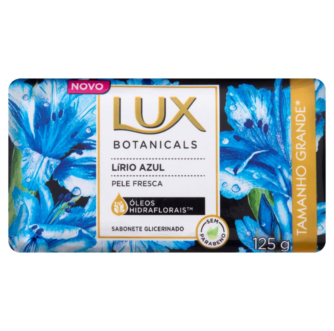 SABONETE LUX SUAVE 125G LIRIO AZUL