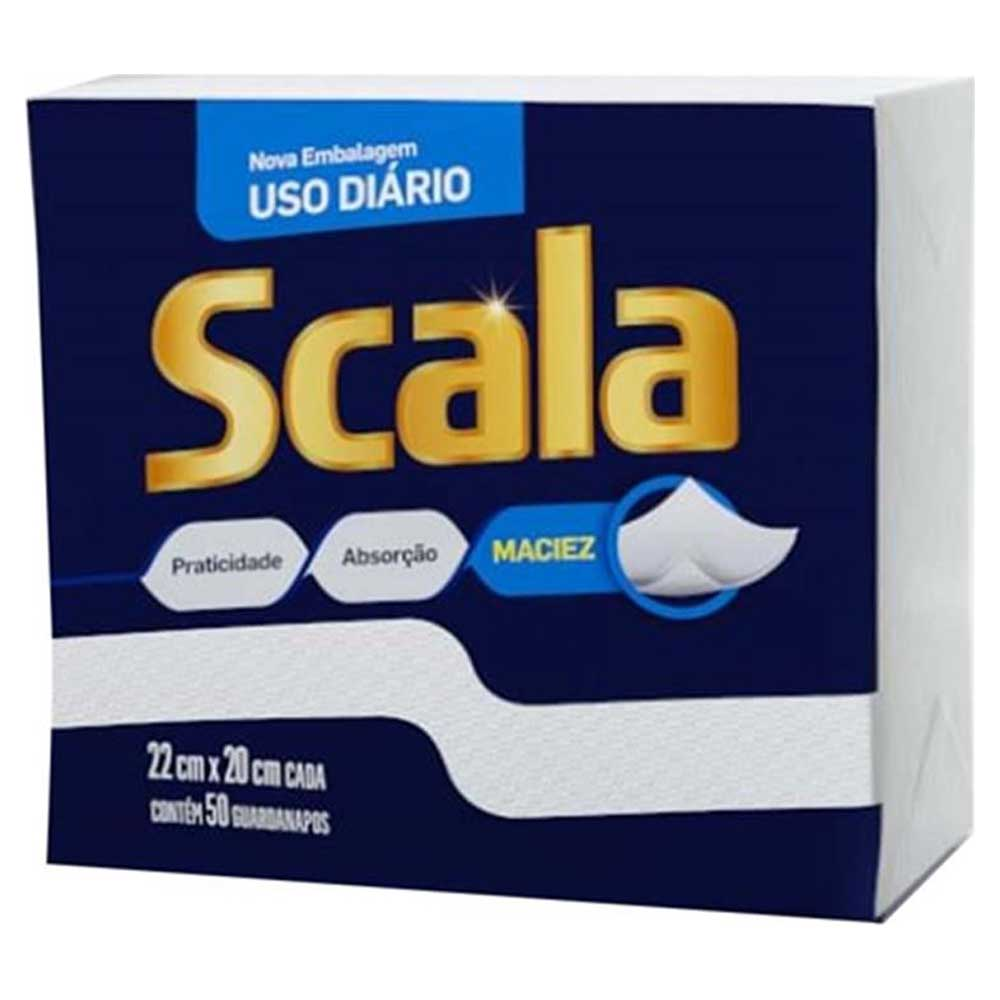 GUARDANAPO SCALA 20X22CM C/50UN
