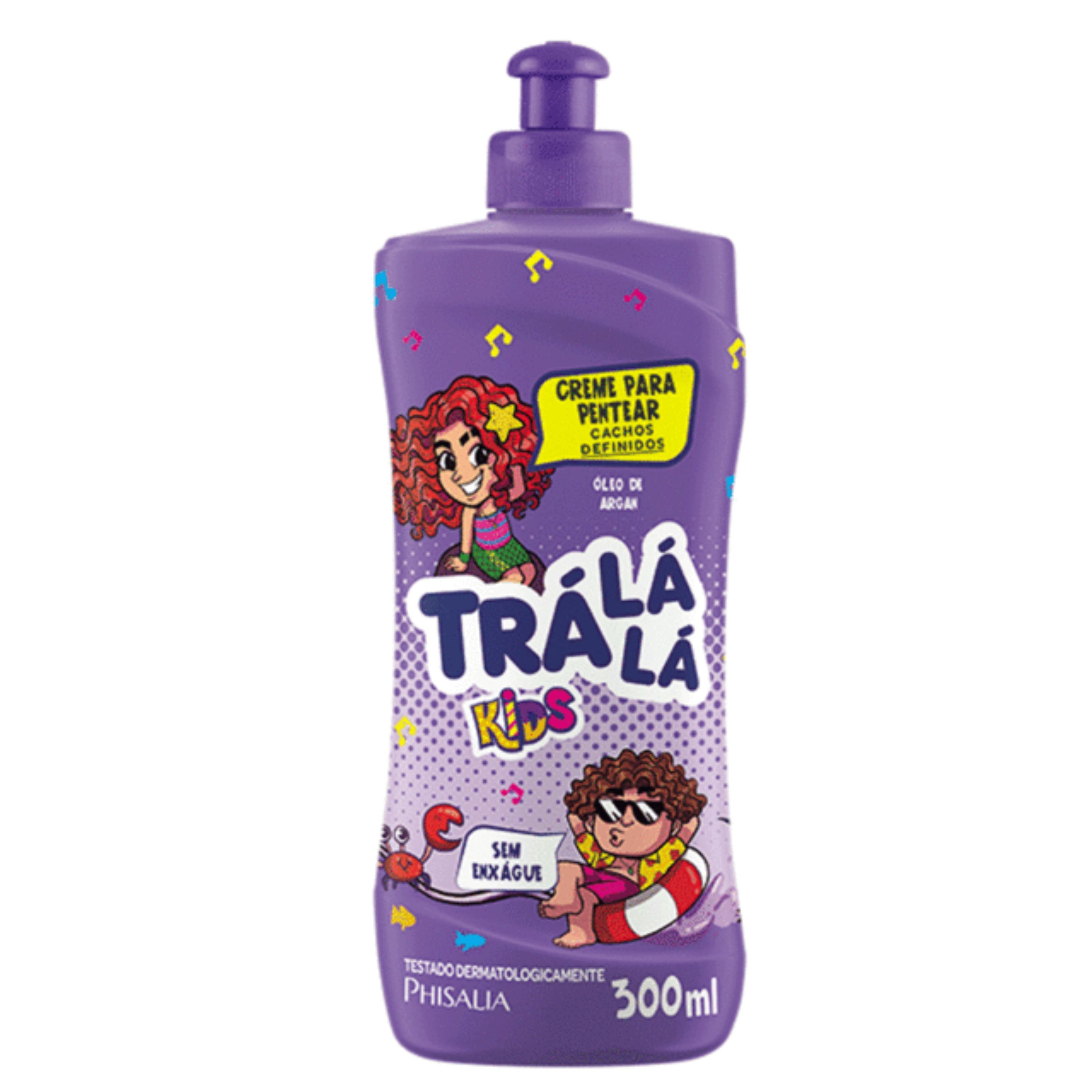 CREME DE PENTEAR TRALALA KIDS 300ML CACHOS