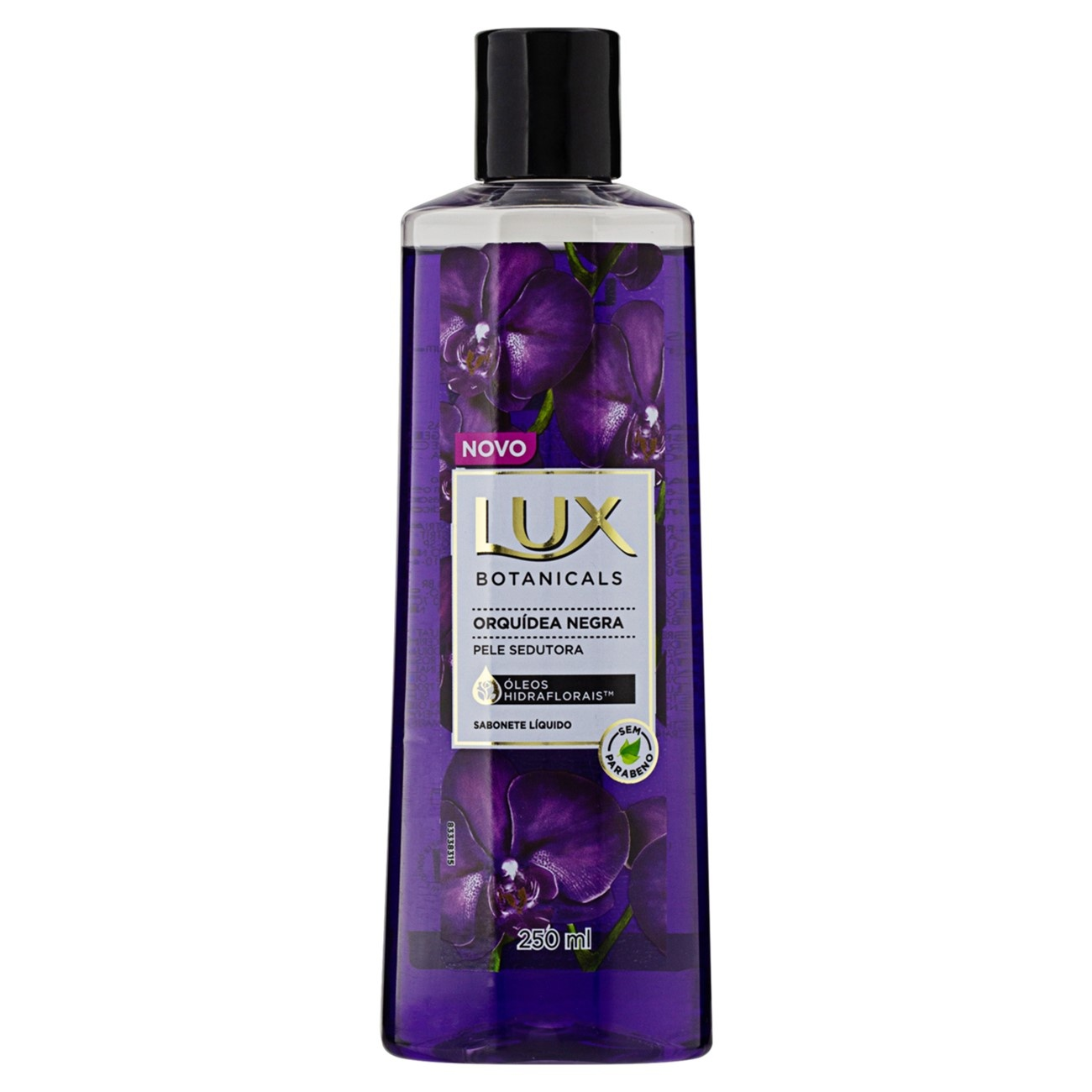 SABONETE LQ LUX 250ML. ORQUIDEA NEGRA