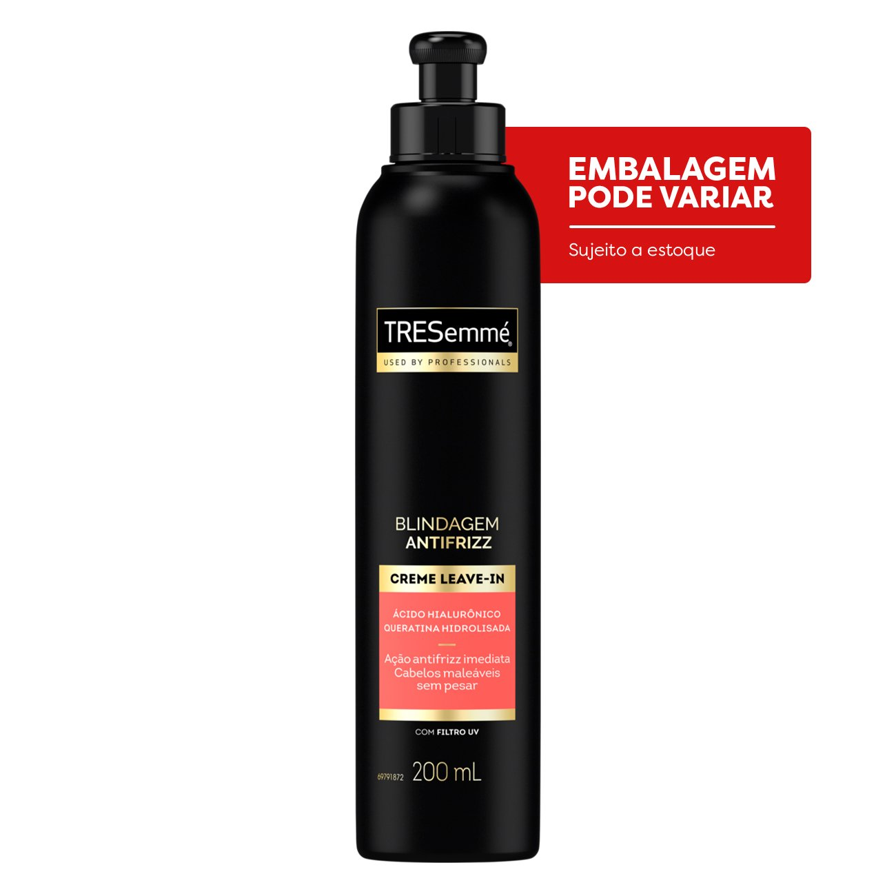 CREME DE PENTEAR TRESEMME 200ML ANTI FRIZZ