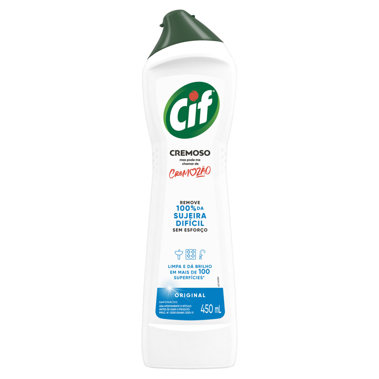 LIMPADOR CIF CREMOSO LIMPEZA PROFUNDA 450ML ORIGINAL