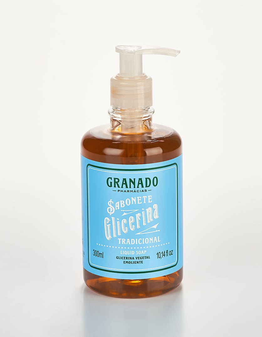 SABONETE LIQUIDO GRANADO GLICERINA 300ML TRADICIONAL