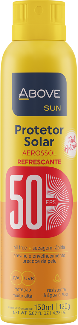 PROTETOR SOLAR AEROSOL ABOVE FPS50 150ML