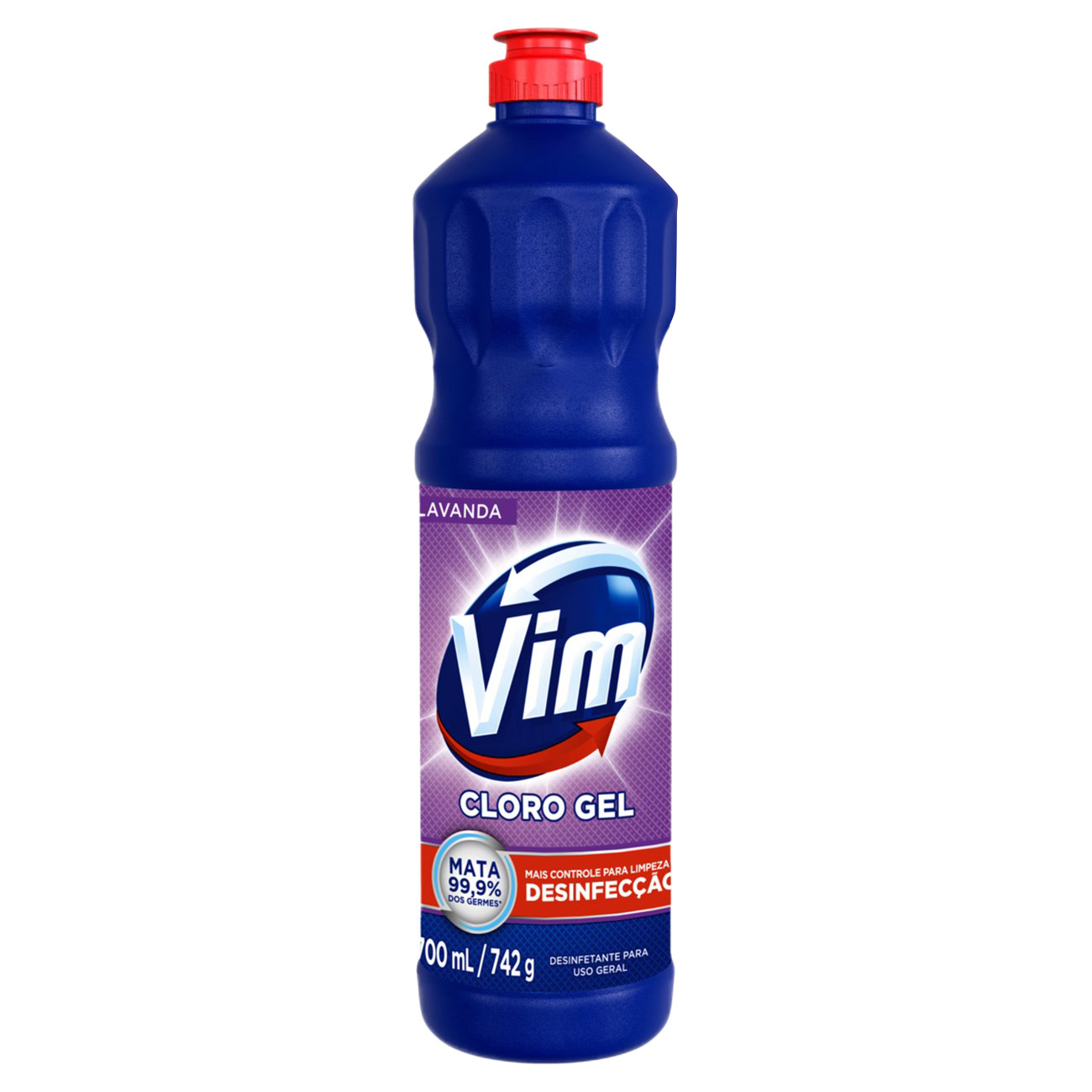 VIM CLORO GEL ADITIVADO 700ML LAVANDA