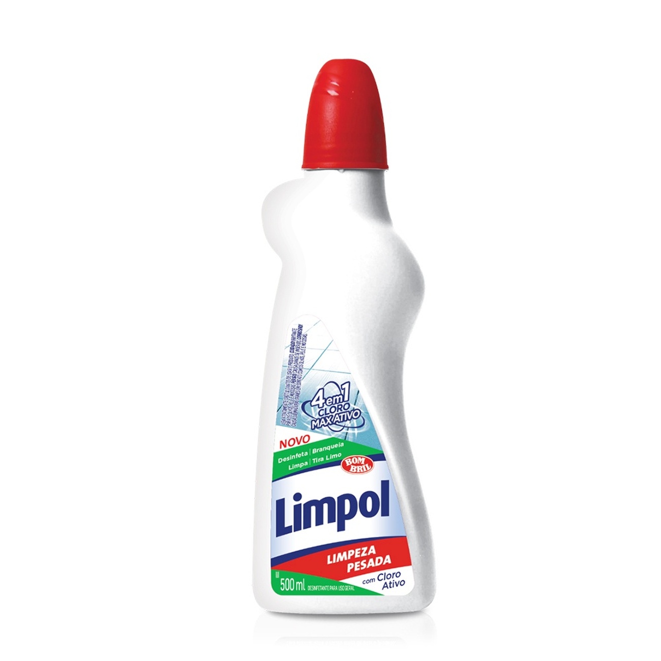 LIMPADOR BOMBRIL LIMPOL L.PESADA 500ML CLORO MAX ATIVO