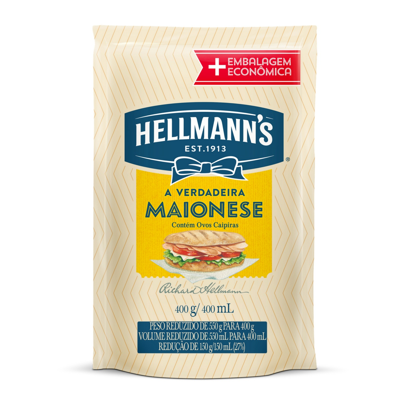 MAIONESE HELLMANNS DOYPACK 400G