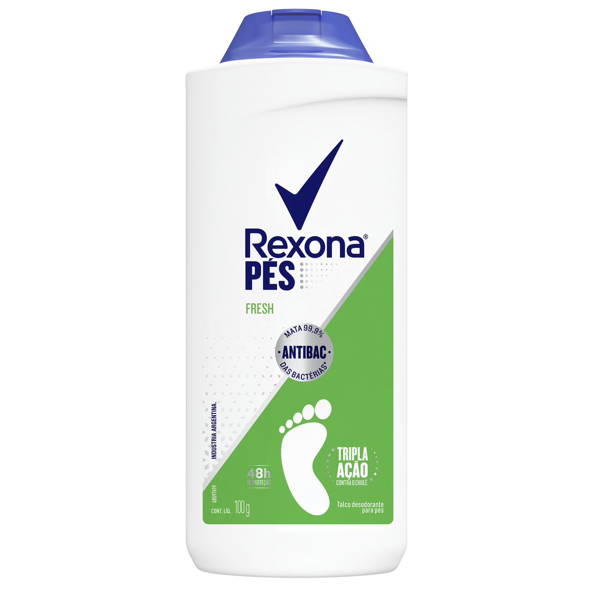 TALCO REXONA PARA OS PES 100G FRESH