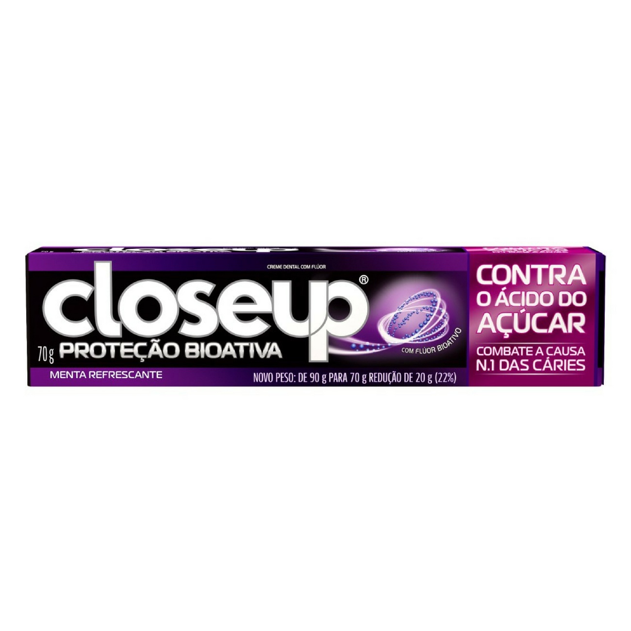 CREME DENTAL CLOSE-UP 70G PROT BIOATIVA CONTRA ACUCAR