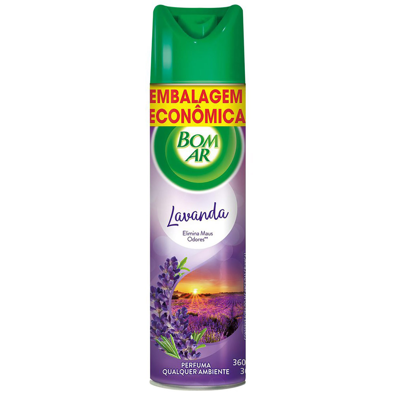 PURIFICADOR BOM AR AER 360 ML EMB ECON LAVANDA