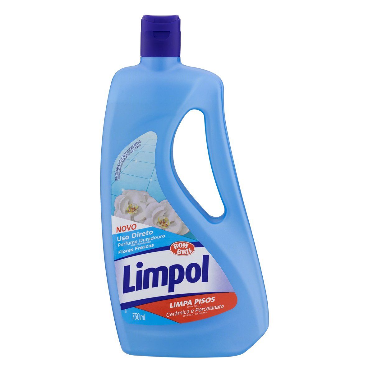 LIMPADOR PISOS C/BRILHO LIMPOL 750ML CERAMICA/PORCELANA