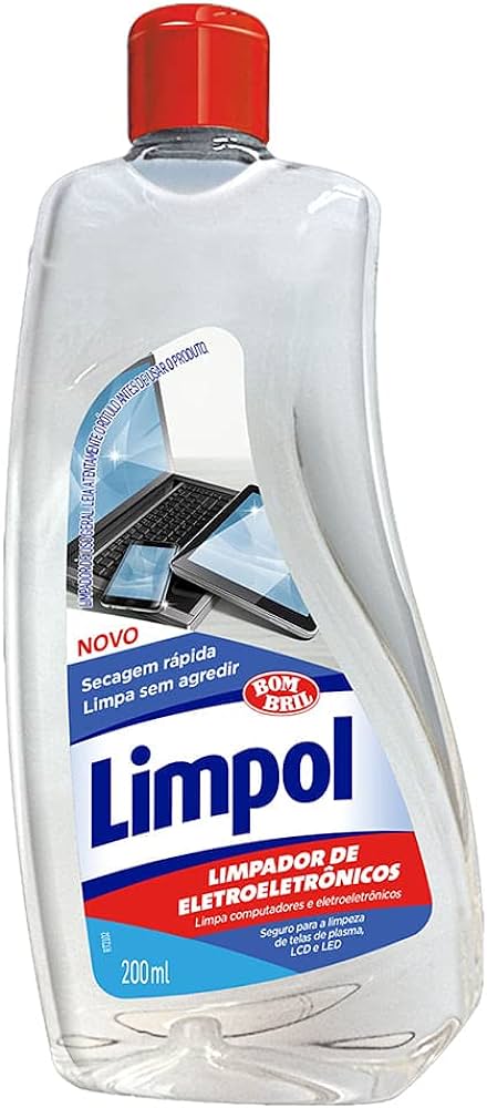 LIMPADOR ELETRONICOS LIMPOL 200ML