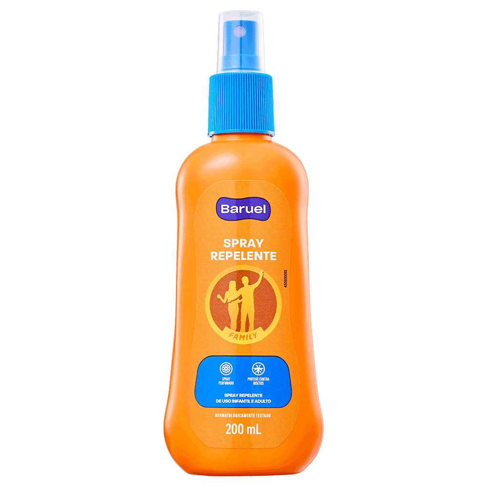 REPELENTE BARUEL 200ML SPRAY FAMILY
