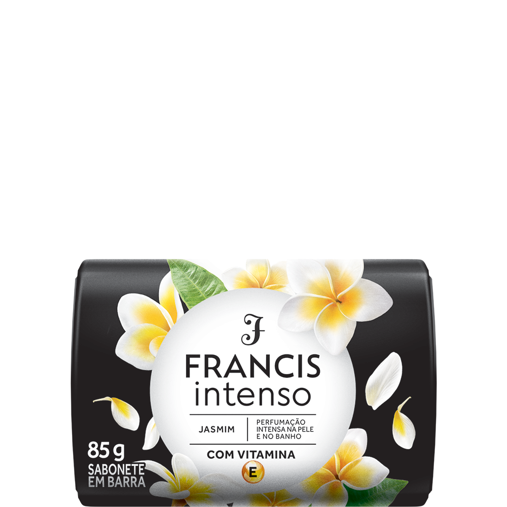 SABONETE FRANCIS INTENSO 85G JASMIN - BRANCO