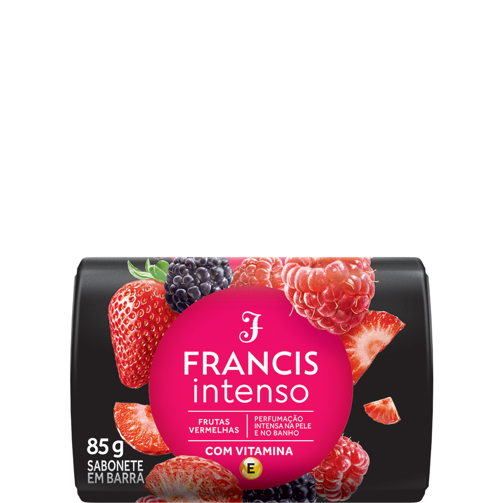 SABONETE FRANCIS INTENSO 85G FRUTAS VERMELHAS - PINK