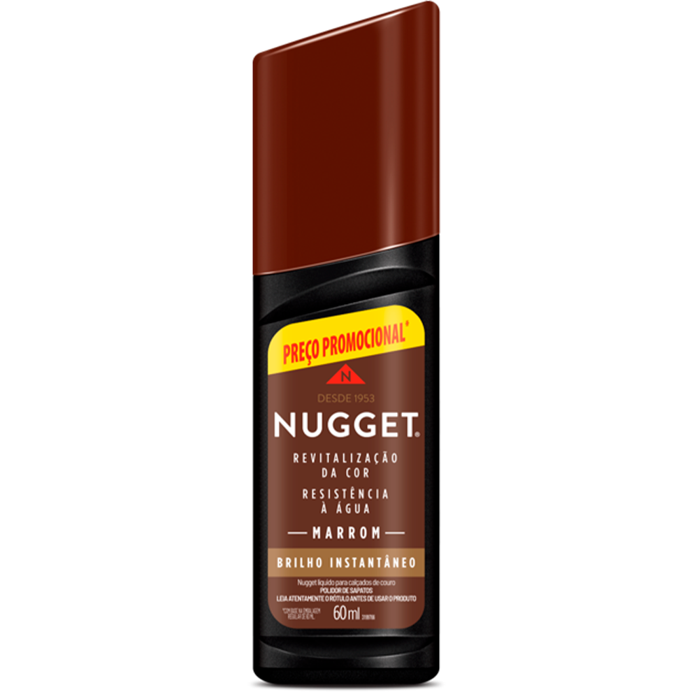 NUGGET LIQ 60ML C/33% DESC MARROM