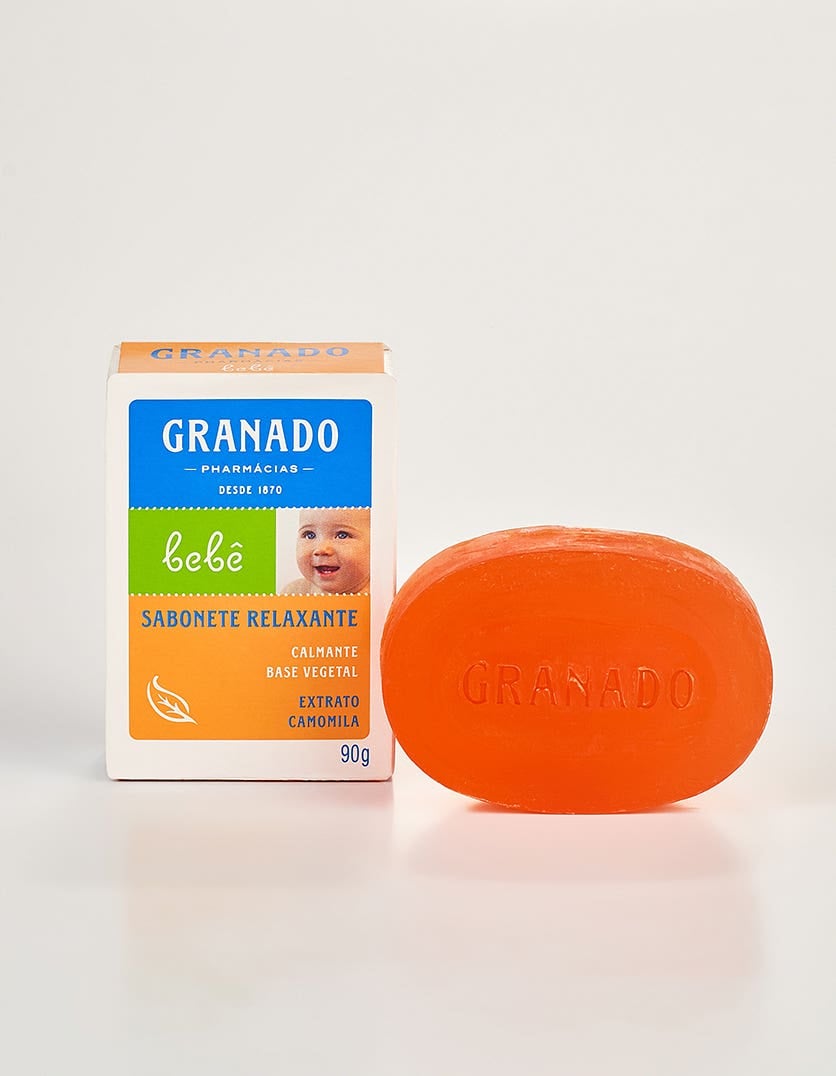 SABONETE INF GRANADO GLICERINA BEBE 90G CAMOMILA