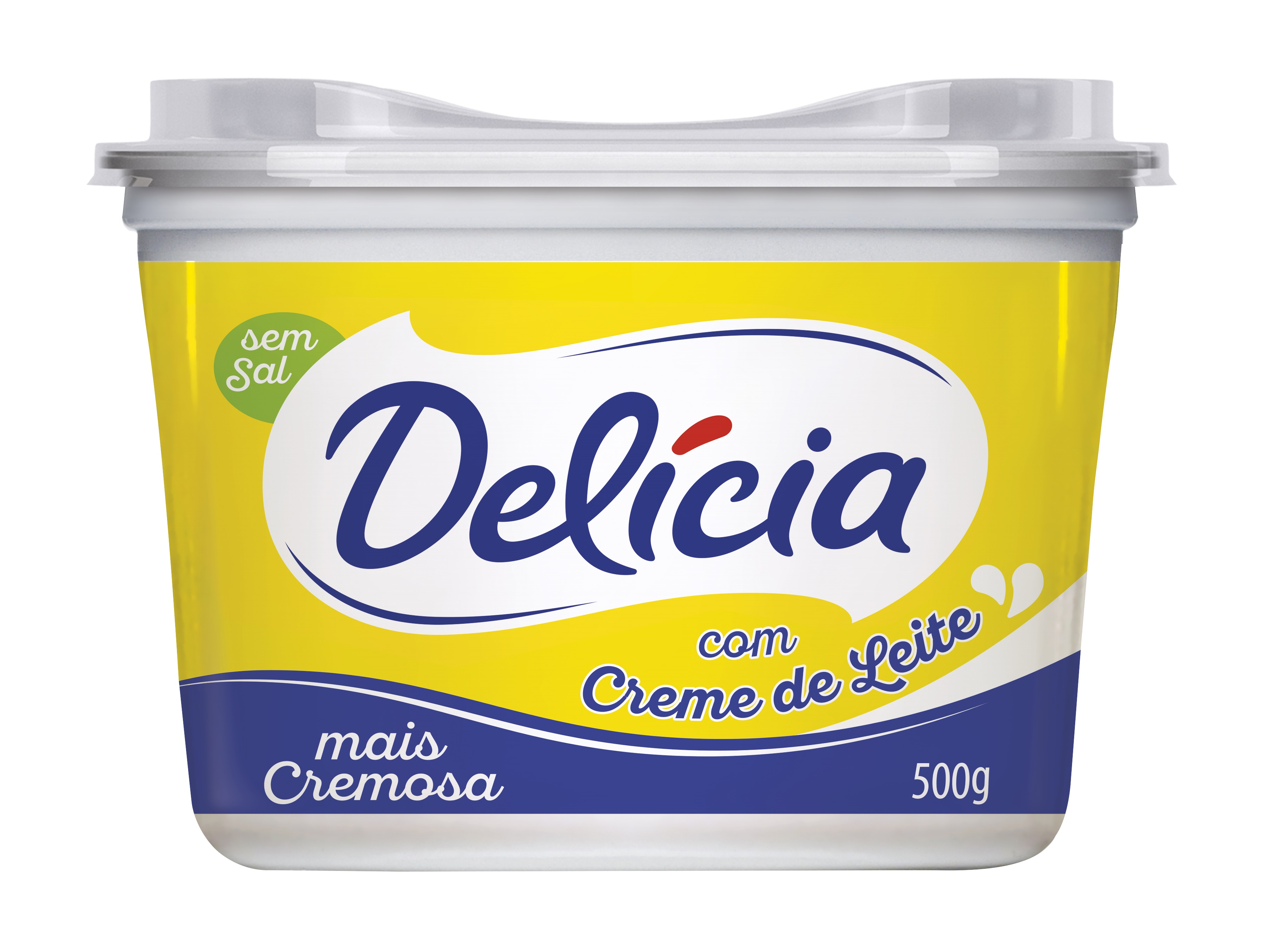 MARGARINA DELICIA 500G REGULAR S/SAL