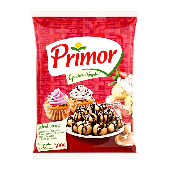 GORDURA VEGETAL PRIMOR 500G