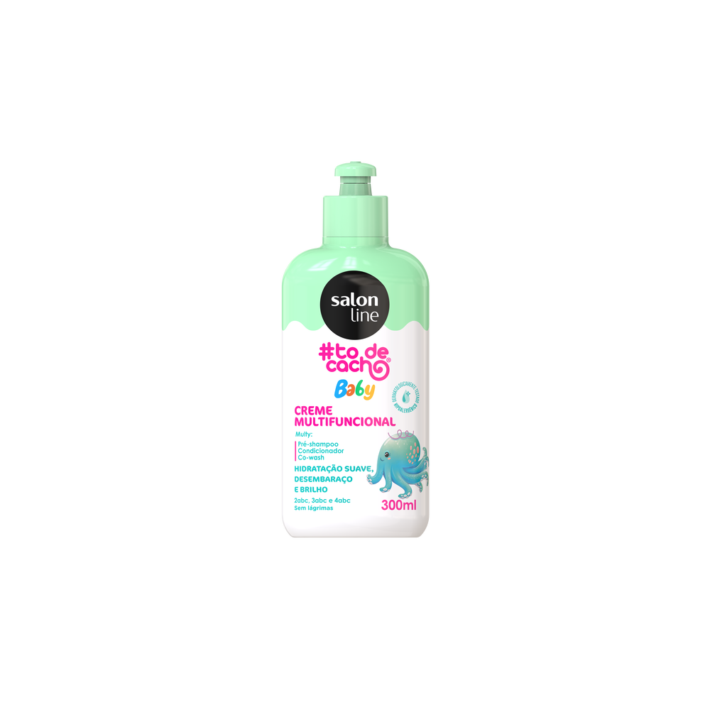 CREME DE PENTEAR MULTIFUNCIONAL SALON LINE TODECACHINHO 300ML BABY