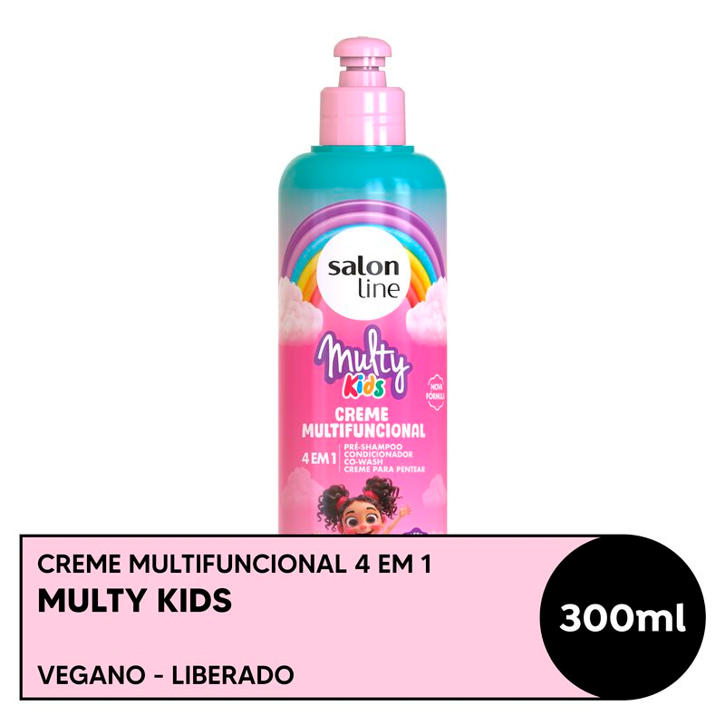 CREME DE CABELO MULTIFUNCIONAL SALON LINE 300 KIDS