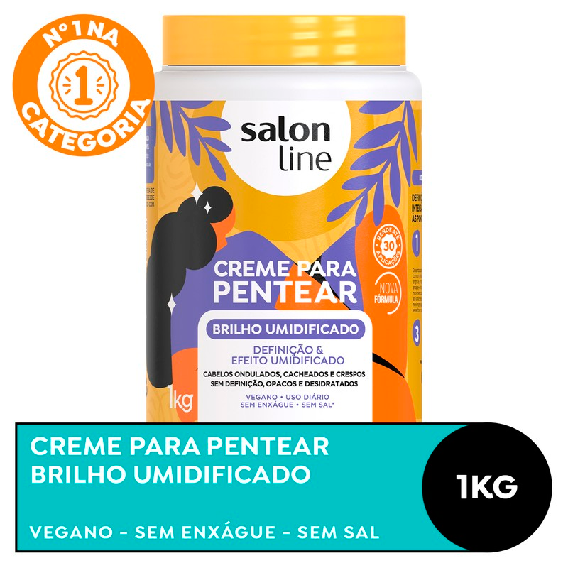 CREME DE PENTEAR SALON LINE HIDRA 1KG UMIDIFICADOR