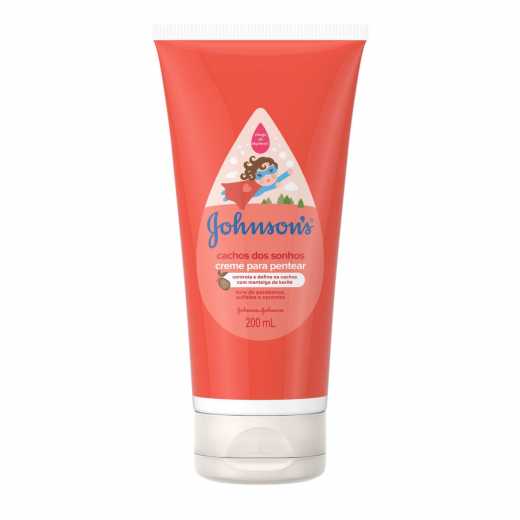 CREME DE PENTEAR INF J&J BABY 200ML CACHOS SONHOS