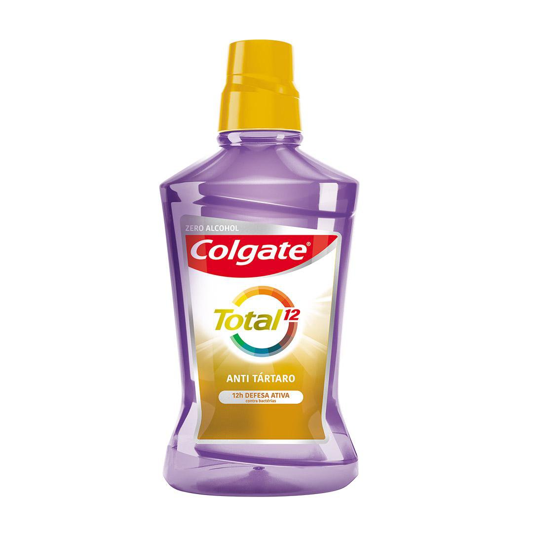 ENXAGUANTE BUCAL COLGATE TOTAL 500ML ANTI-TARTARO