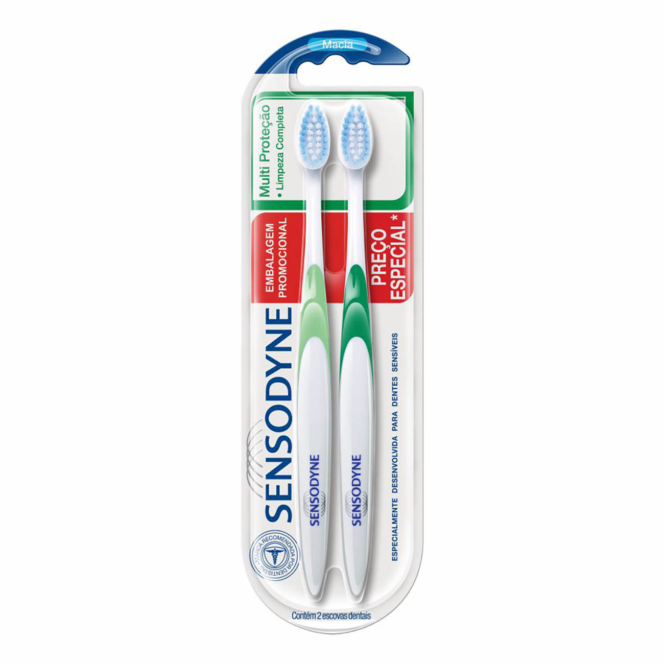 ESCOVA DENTAL SENSODYNE LEV 2 C/50% NA 2A. MULTIPROTECAO