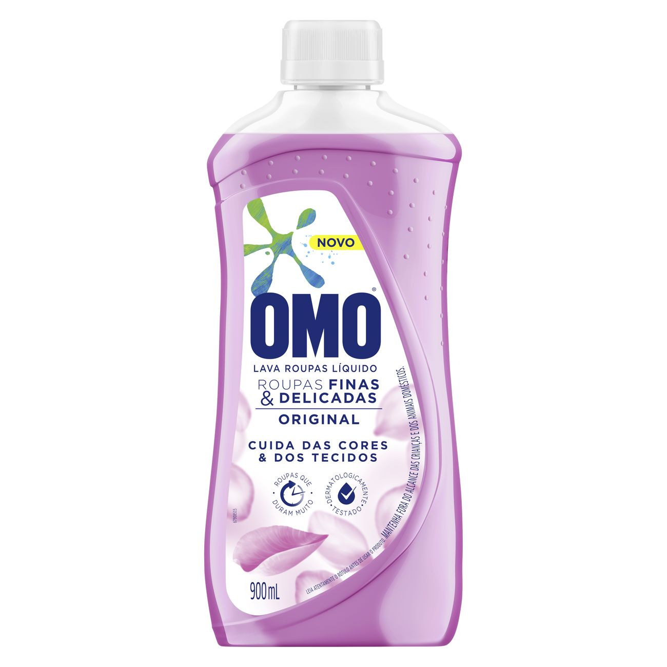 DETERGENTE LIQUIDO OMO 900ML ROUPAS FINAS E DELICADAS ORIGINAL