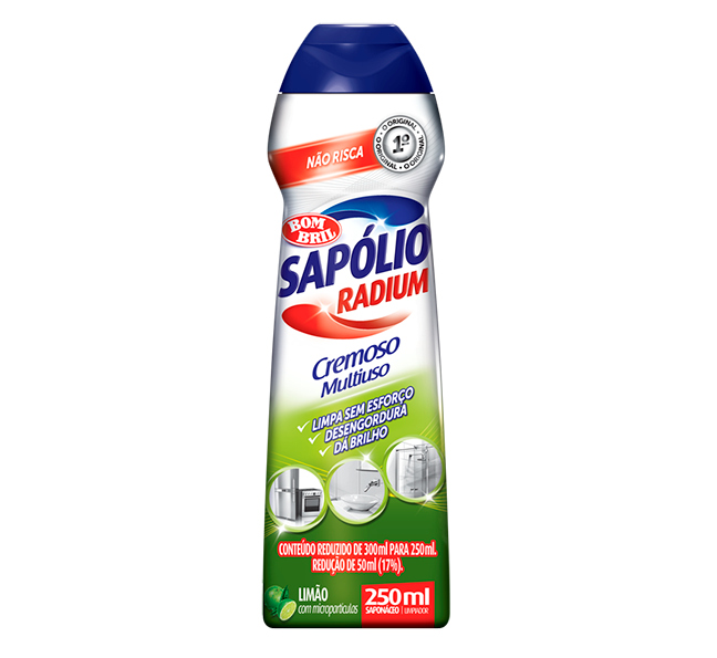 SAPOLIO RADIUM CREMOSO 250ML LIMAO