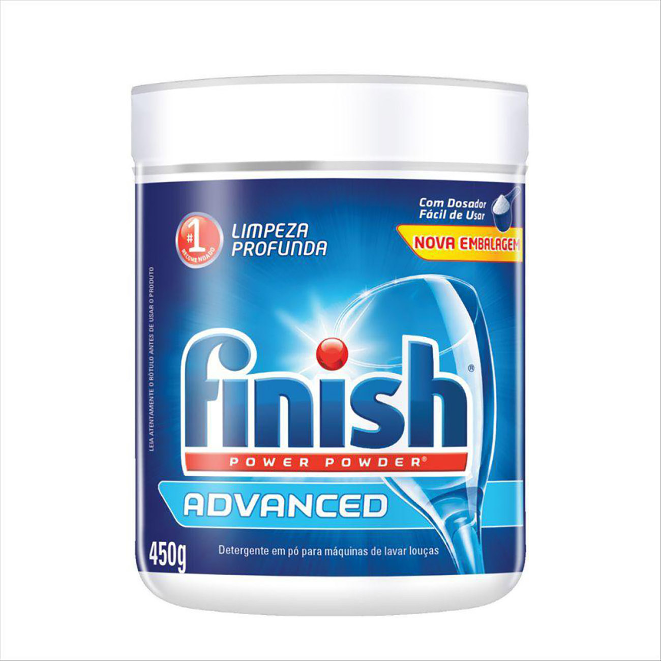 DETERGENTE PO FINISH POWDER 450G