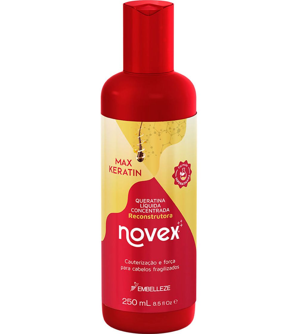 QUERATINA LIQ NOVEX 250ML MAX KERATIN