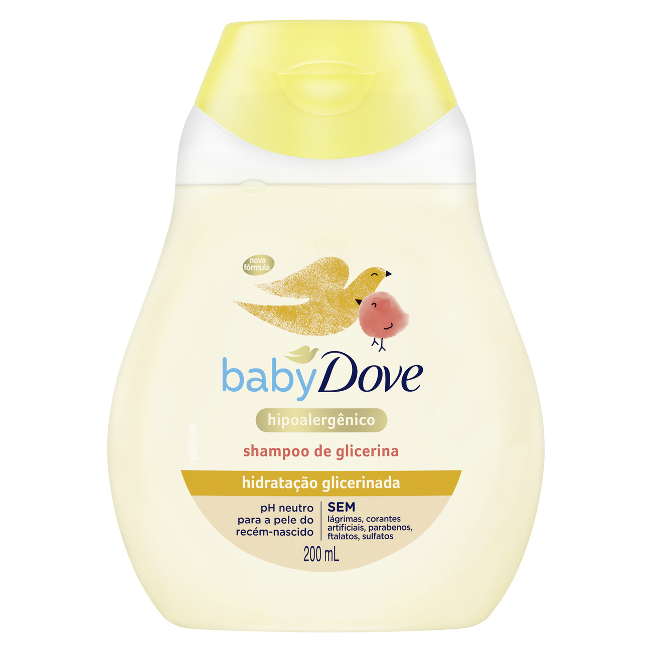 SHAMPOO INF DOVE BABY 200ML HIDRAT GLICERINADA