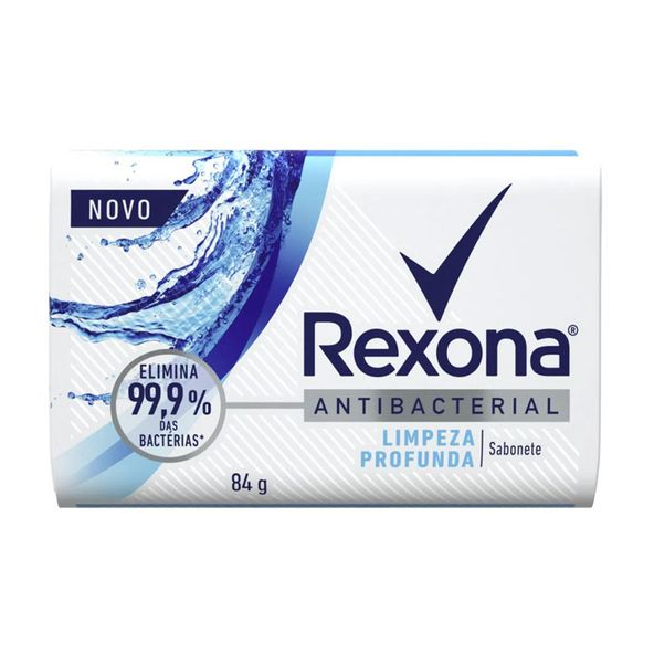 SABONETE REXONA 84G ANTBACTERIAL LIMPEZA PROFUNDA