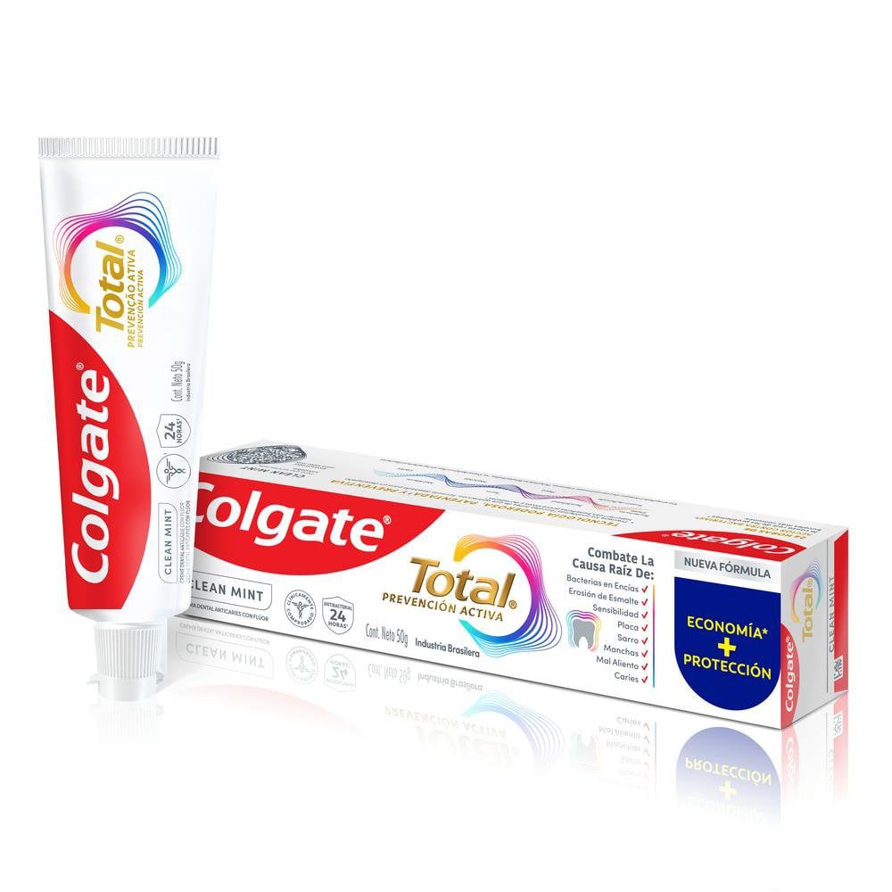 CREME DENTAL COLGATE TOTAL 50G DZ CLEAN MINT