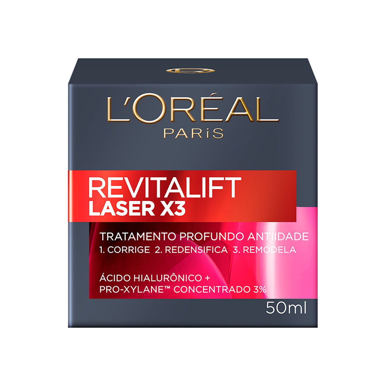 CREME LOREAL REVITALIF LAZER X3 50ML DIA