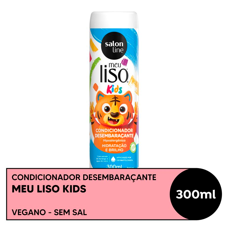 CONDICIONADOR SALON LINE MEU LISO 300ML MEU LISINHO KIDS