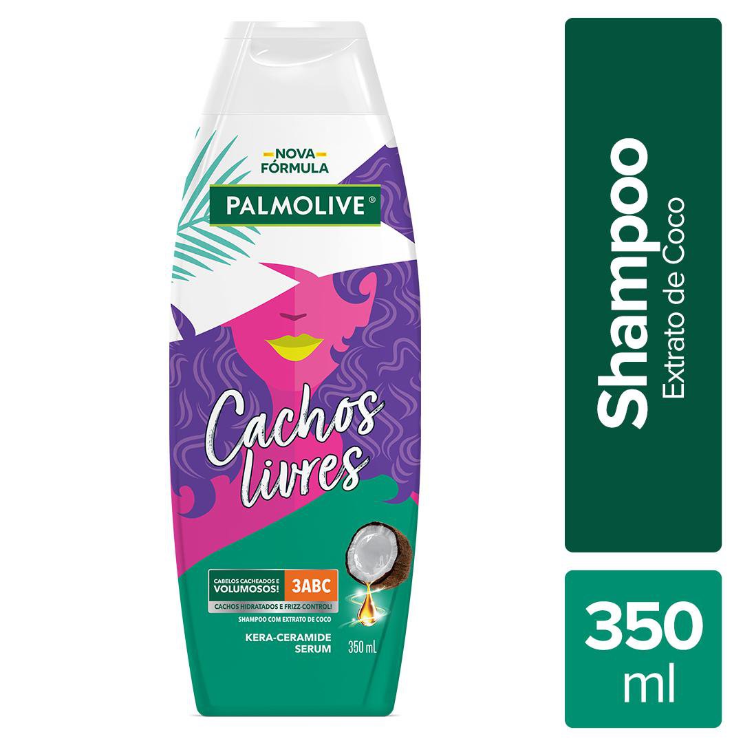 SHAMPOO PALMOLIVE NATS. 350ML COCO CACHOS LIVRES