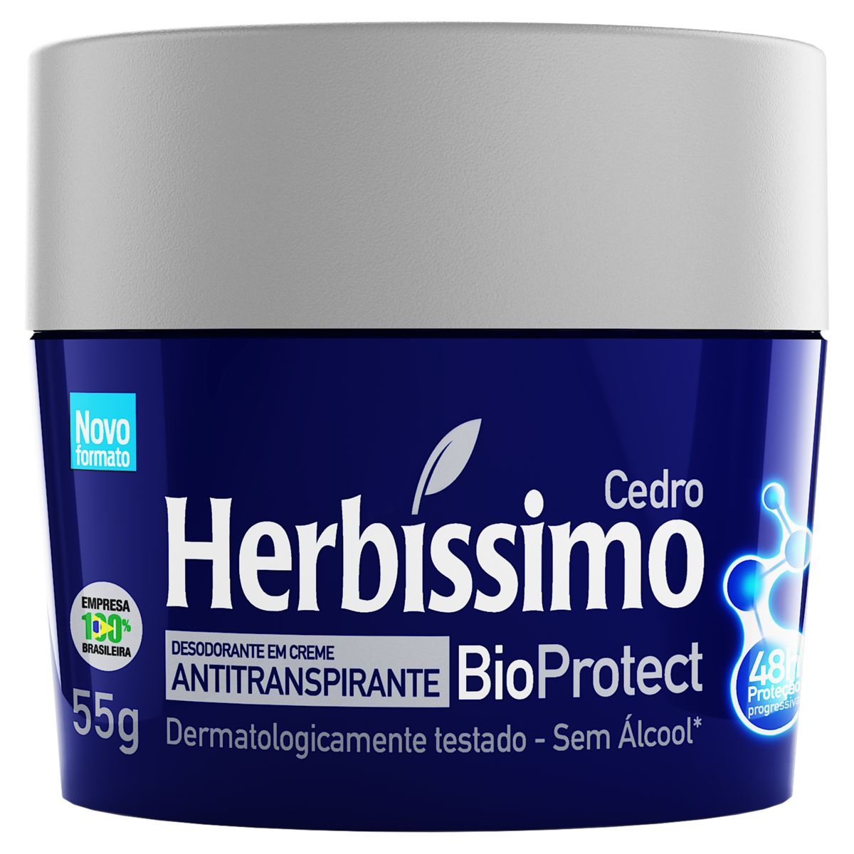 DESODORANTE CREME HERBISSIMO 55G BIOPROTECT CEDRO