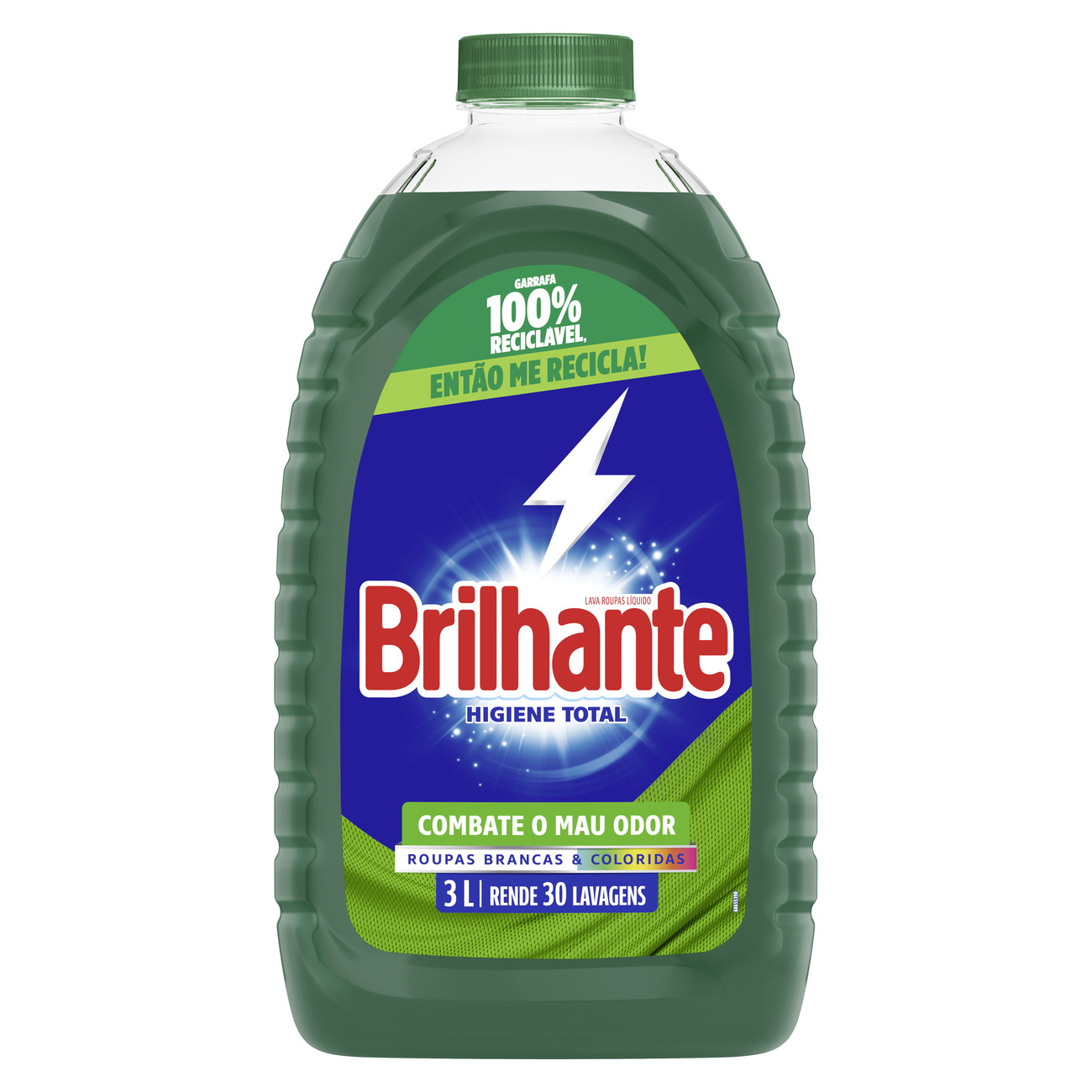 DETERGENTE LIQUIDO BRILHANTE 3L HIGIENE TOTAL