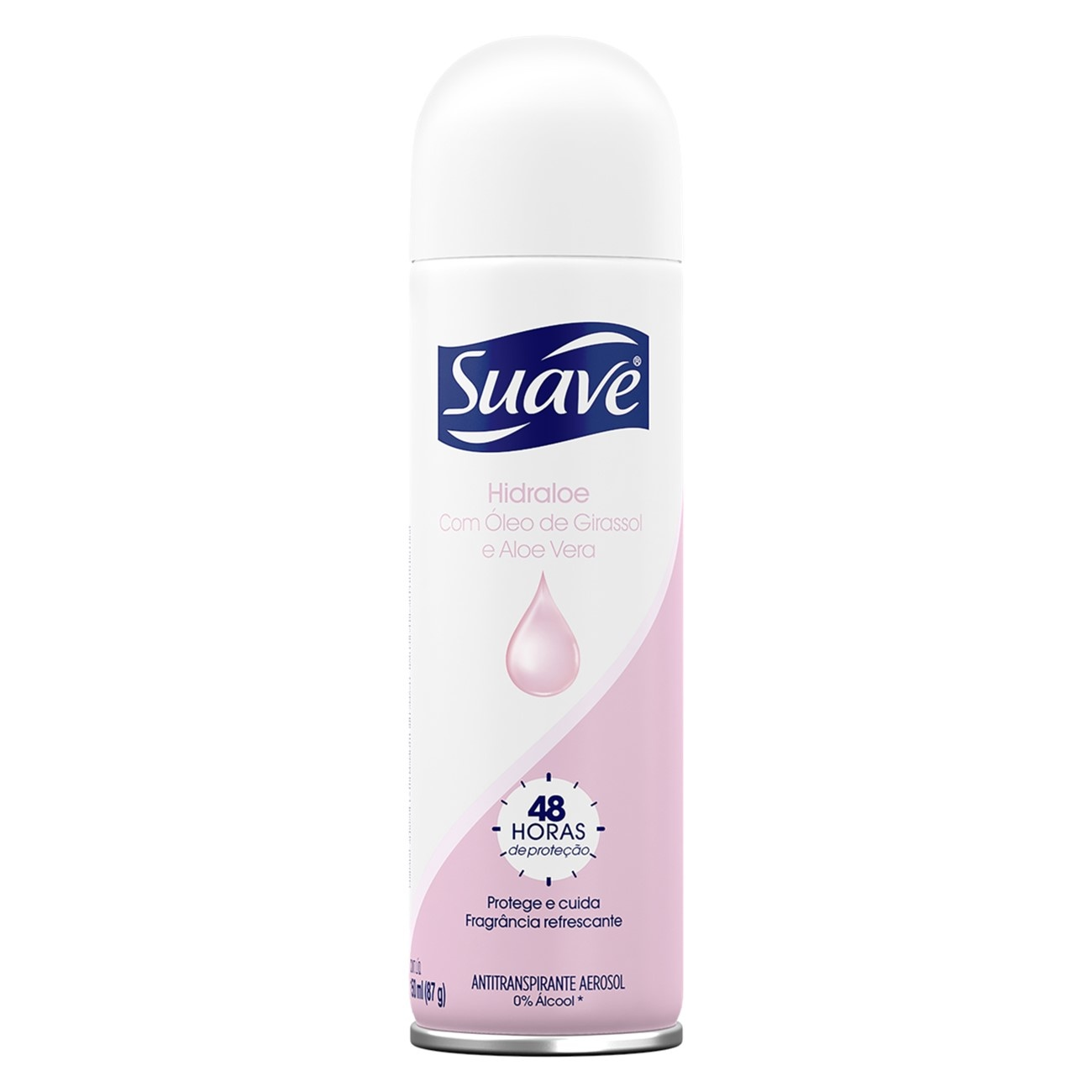 DESODORANTE AEROSOL SUAVE 87G HIDRALOE