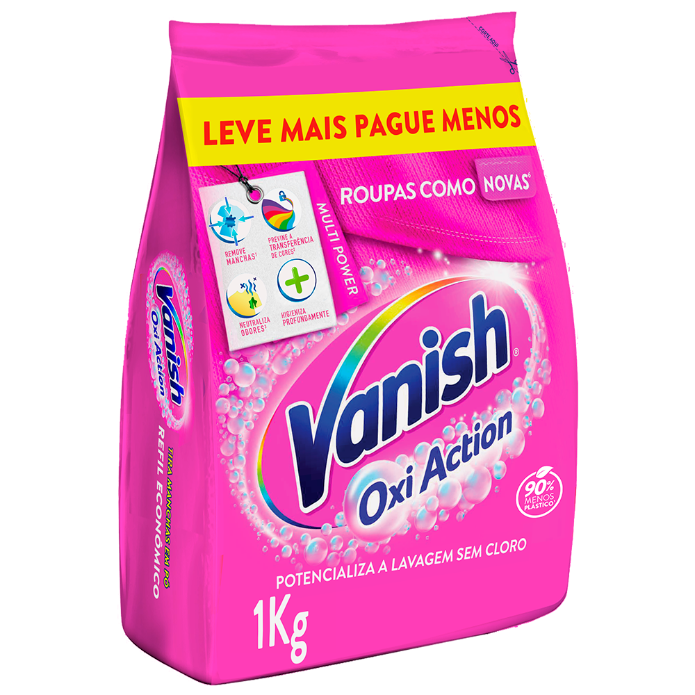 ALVEJANTE VANISH PO TIRA MANCHA 1KG OXI ACTION R. COLOR