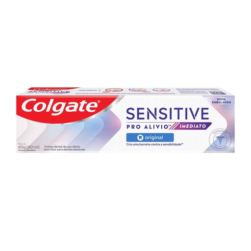 CREME DENTAL COLGATE SENSITIVE IMMED PRO 60G ORIGINAL