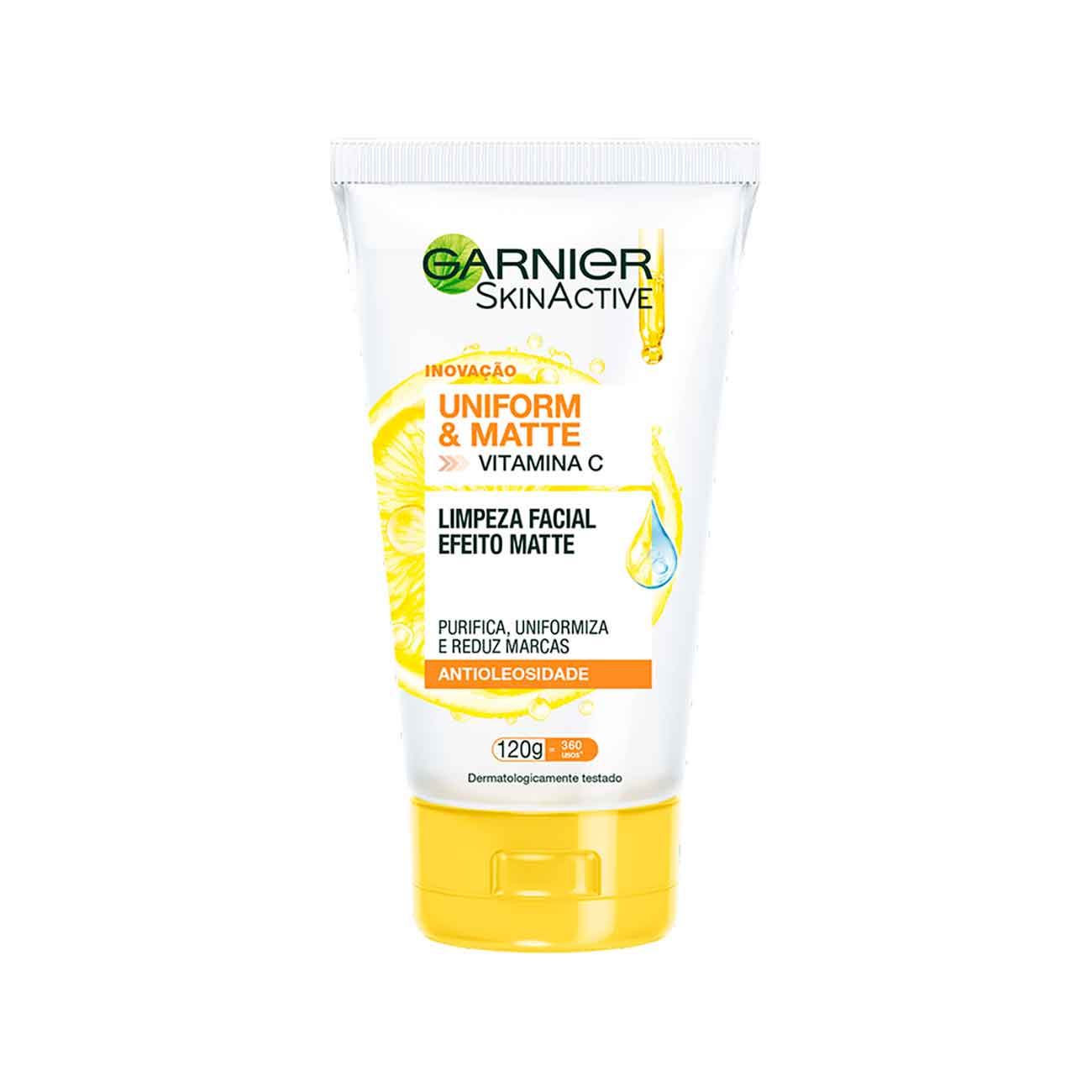 SABONETE LQ FAC GARNIER SKIN ACTIVE 120G EFEITO MATTE