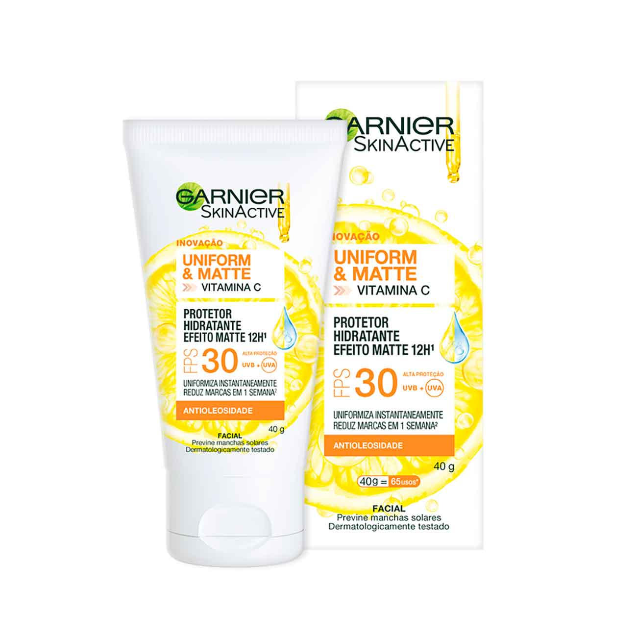 HIDRATANTE FAC GARNIER SKIN ACTIVE 40G EFEITO MATTE 12
