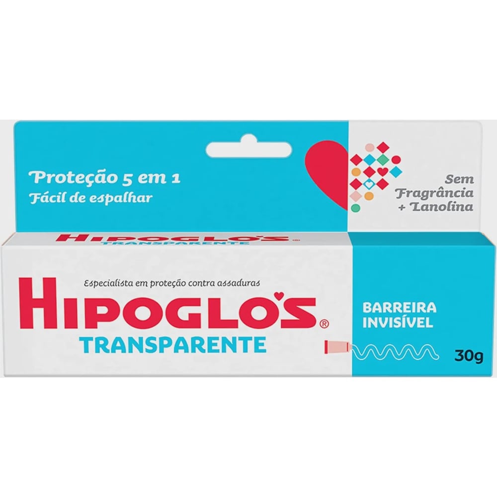 CREME P/ ASSADURAS HIPOGLOS 30G TRANSPARENTE