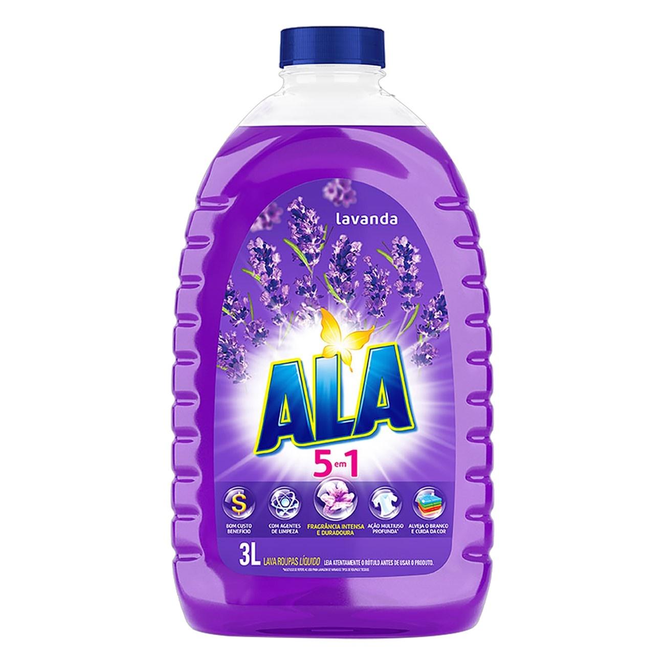 DETERGENTE LIQUIDO ALA 3L LAVANDA